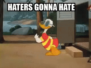 Donald Duck Waddle In Bathing Suit GIF