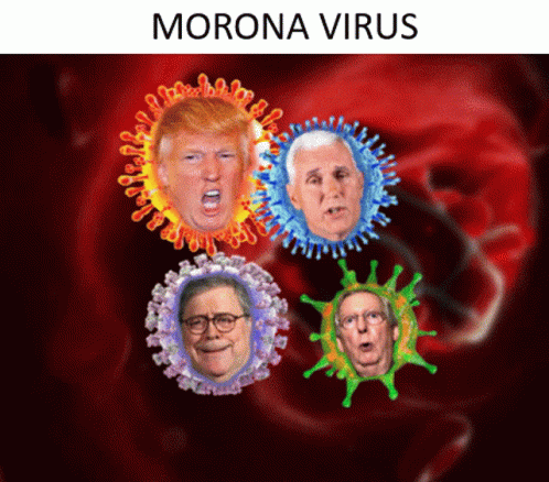 Donald Trump and Mike Pence Morona Virus