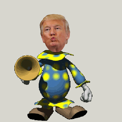 Donald Trump Clown Dancing GIF