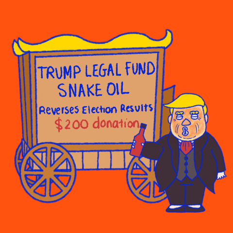 Donald Trump Doing Donation GIF