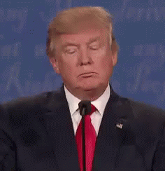 Donald Trump Fixing Microphone Debate GIF