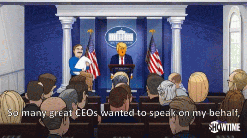 Donald Trump Giving Speech So Many Great CEOs Wanted to Speak on My Behalf