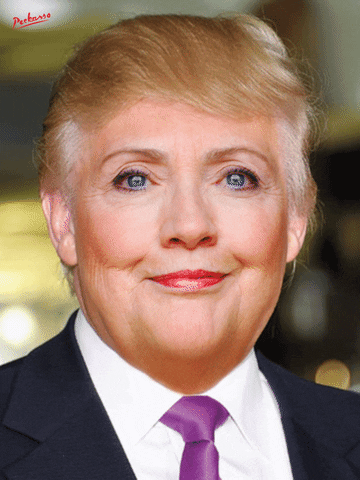Donald Trump Glow Up Funny Meme GIF