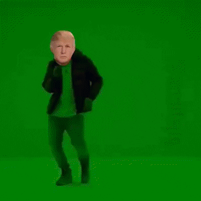 Donald Trump Head Dancing GIF