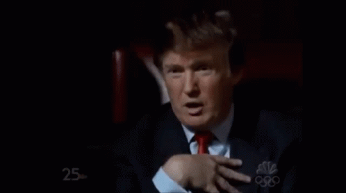 Donald Trump Is Giving A Speech And Says You 'Re Fired . GIF