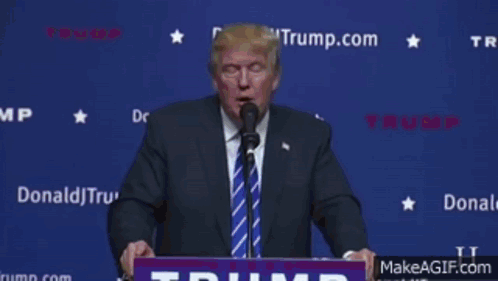 Donald Trump Making Funny Face