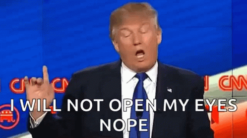 Donald Trump Making Funny Face on CNN