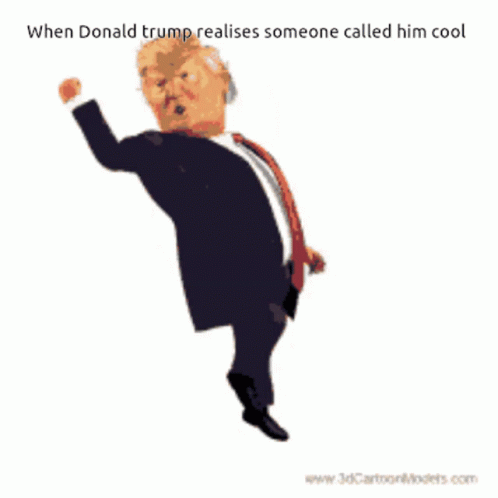 Donald Trump Realizes Someone Called Him Cool