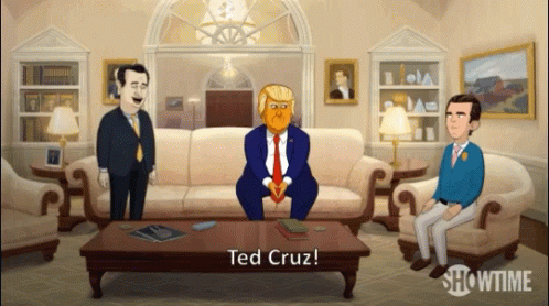 Donald Trump Sitting on Couch Showtime