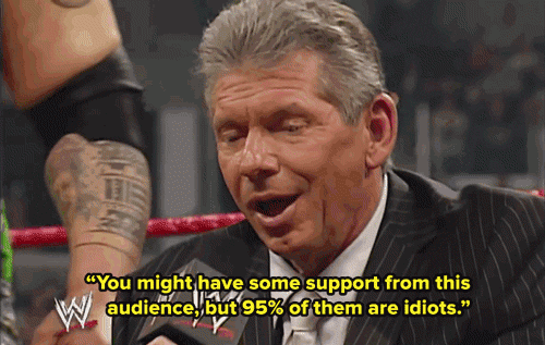 Donald Trump Wwe Interview Vince Mcmahon GIF
