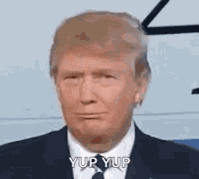 Donald Trump Yup Yup GIF