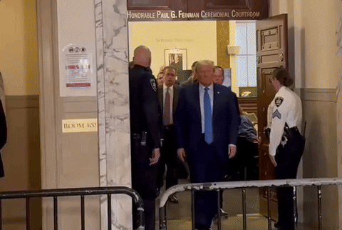 Donald Trump Zips Mouth Silence GIF