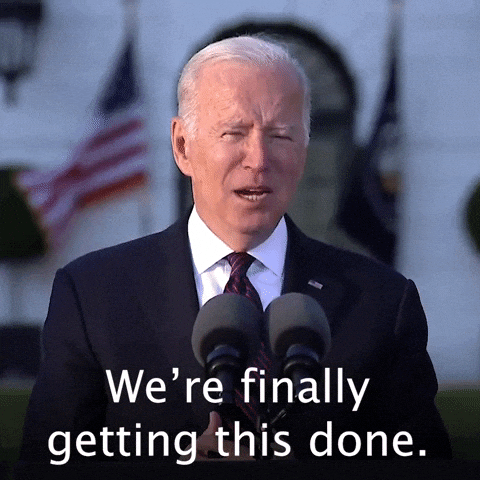 Done And Done Joe Biden Finish Speech GIF