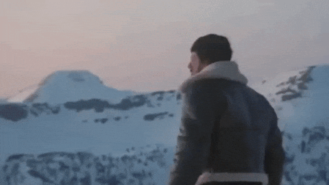 Done And Done Man Reach Top Of Mountain GIF