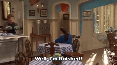 Done And Done Woman Bringing Flowers In Bowls GIF