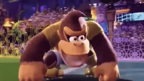 Donkey Kong Monkey Dance GIF