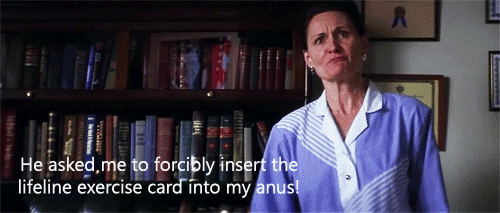 Donnie Darko Teacher Mad GIF