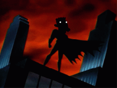 Donnie Thornberry As Batman GIF
