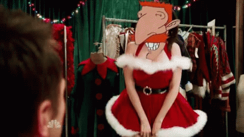 Donnie Thornberry As Sexy Santa GIF