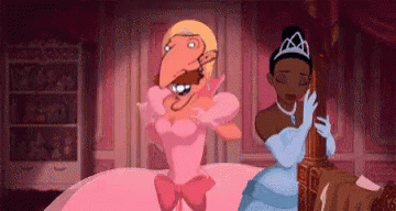 Donnie Thornberry In Pink Gown GIF
