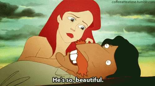 Donnie Thornberry With Princess Ariel GIF
