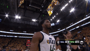 Donovan Mitchell Bro Hug Handshake GIF