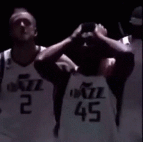 Donovan Mitchell Jazz Can't Believe GIF