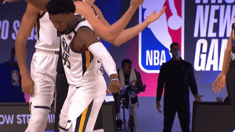 Donovan Mitchell Jazz Frustrated GIF