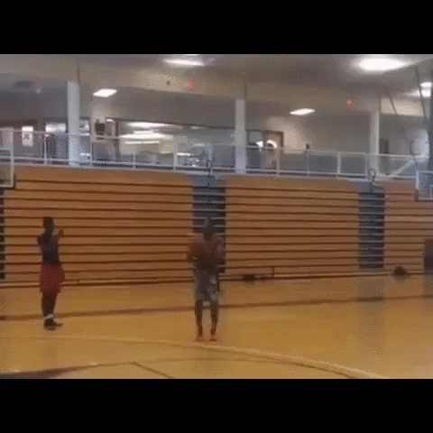 Donovan Mitchell Rebound Dunk GIF