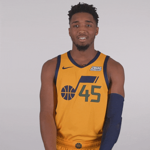 Donovan Mitchell Utah Jazz Lol GIF