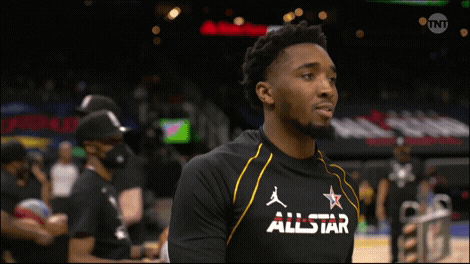 Donovan Mitchell Utah Jazz Walk GIF
