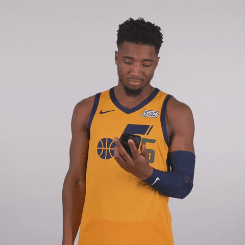 Donovan Mitchell Utah Jazz Whatever GIF