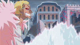 Donquixote Doflamingo Fighting Against Luffy In One Piece GIF