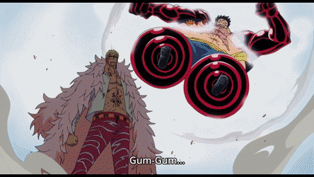 Donquixote Doflamingo Taking Luffy's Rhino Schneider GIF