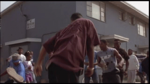 Dont Be A Menace Intense Fight GIF