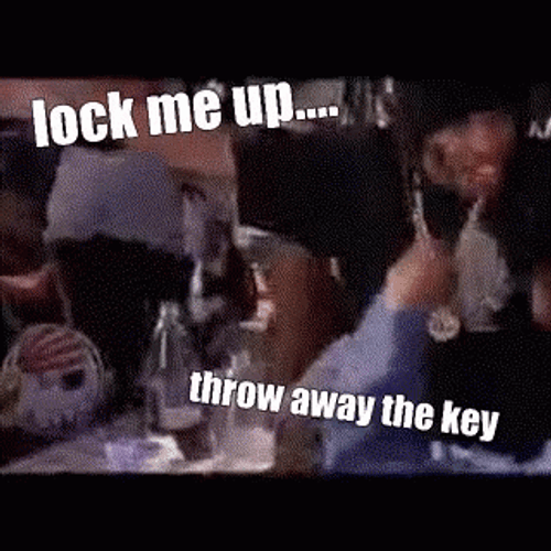 Dont Be A Menace Lock Me Up GIF