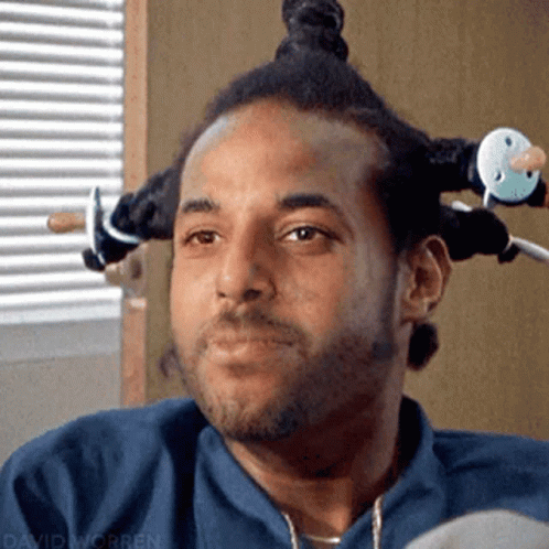 Dont Be A Menace Marlon Wayans Curly Hair GIF