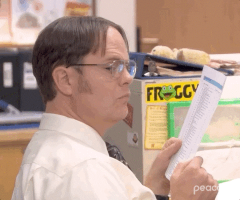 Dont Be Suspicious Dwight Schrute The Office GIF
