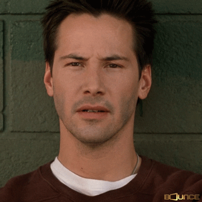 Dont Be Suspicious Skeptical Keanu Reeves GIF