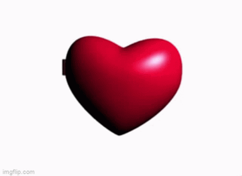Heart Opening Dont Care Message GIF