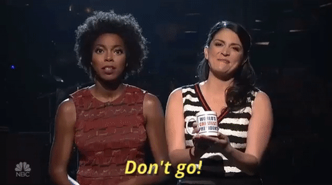 Dont Go Cecily Strong Awards Night GIF