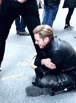 Dont Leave Me Clingy Dominic Sherwood GIF