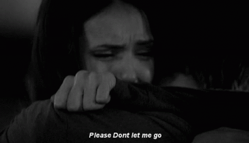 Dont Leave Me Elena Gilbert Vampire Diaries GIF