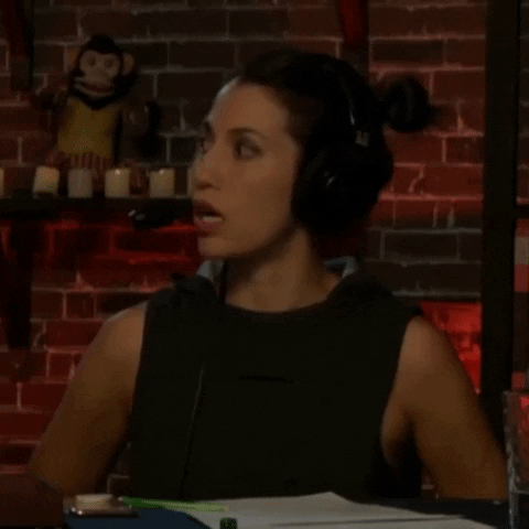 Dont Leave Me Irritated Lady GIF