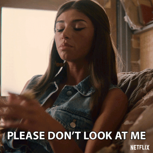 Dont Look At Me Frustrated Black Lady GIF