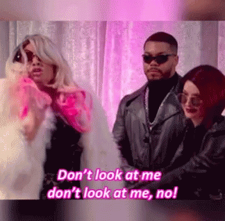 Dont Look At Me Sassy Liz Anya GIF