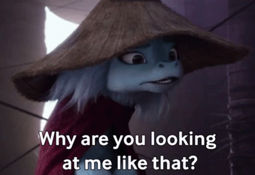 Dont Look At Me Sisu Raya Last Dragon GIF