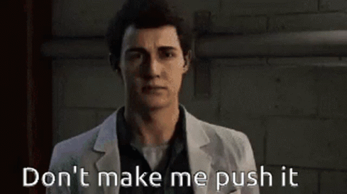 Dont Make Me Push It Peter Parker GIF