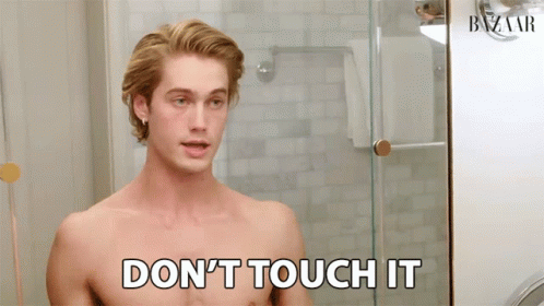 Dont Touch Me Dont Touch It No Touching GIF
