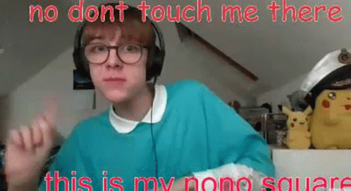Dont Touch Me No No Square GIF